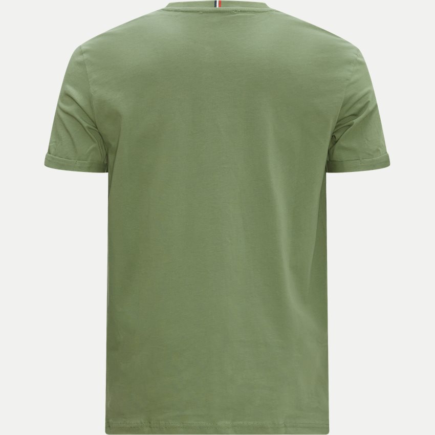 Les Deux T-shirts NØRREGAARD T-SHIRT LDM101008 VINEYARD GREEN/ORANGE